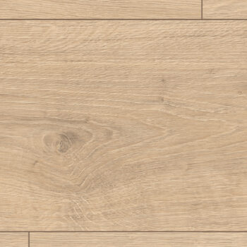 Plancher laminé Authentic Titan Seefeld Sable installé dans une pièce